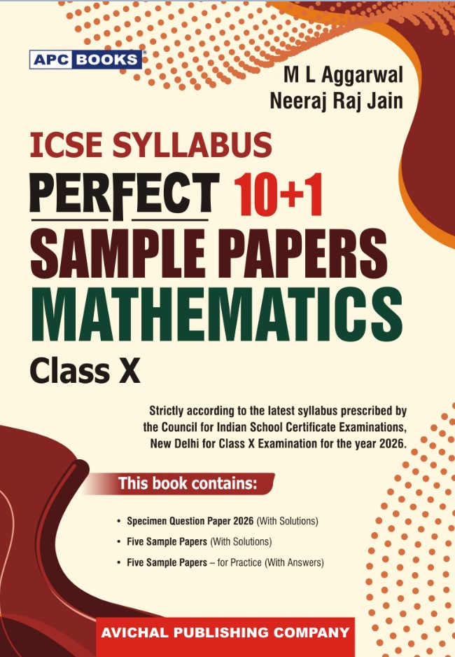 APC Books | ICSE Perfect 10 Plus 1 Sample Papers Mathematics Class-X